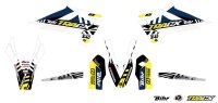 KUTVEK Tracx Deko-Kit weiss Husqvarna TC85