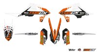 KUTVEK Tracx Aufkleber-Kit Orange KTM EXC/EXC-F