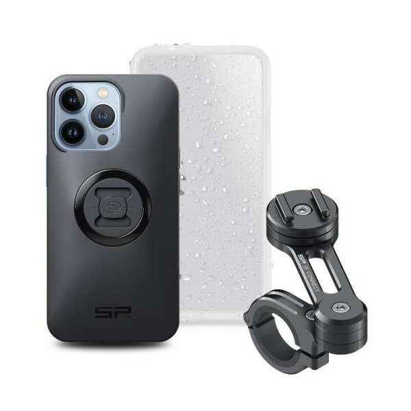 SP-CONNECT Moto Bundle fixed on Handlebar - iPhone 13 Pro