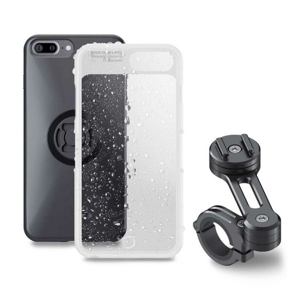 SP-CONNECT Moto Bundle fixed on Handlebar iPhone 8+/7+/6S+/6+