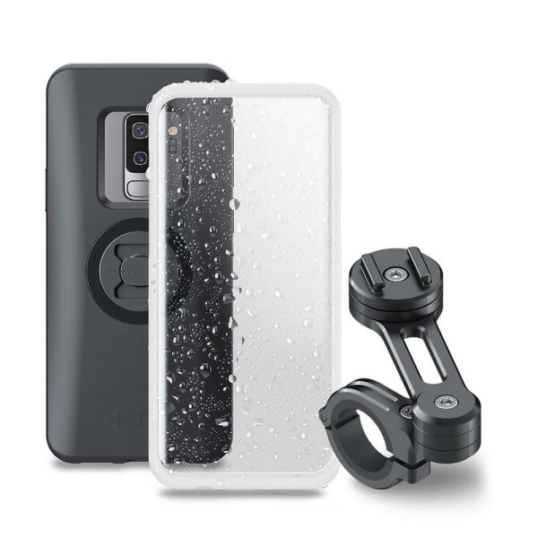 SP-CONNECT Moto Bundle fixed on Handlebar Samsung S9+