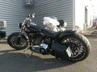 ACCESS DESIGN Kennzeichenhalter seitlich schwarz Harley...